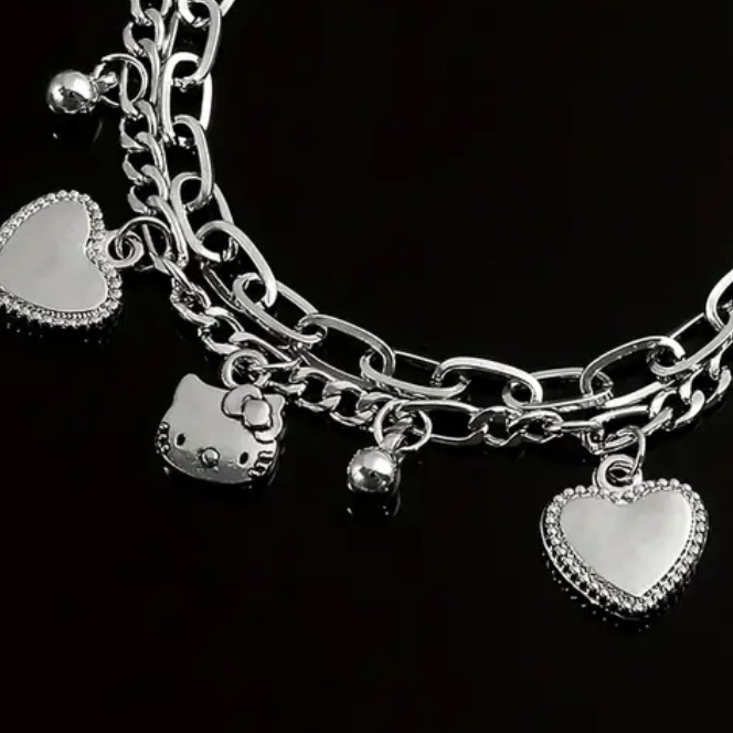 Hello Kitty Charm Bracelet 22$